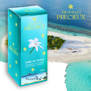 Monoï Précieux 100ml - Rejuvenescedor contra Rugas, Manchas, Olheiras com outros 37 Benefícios