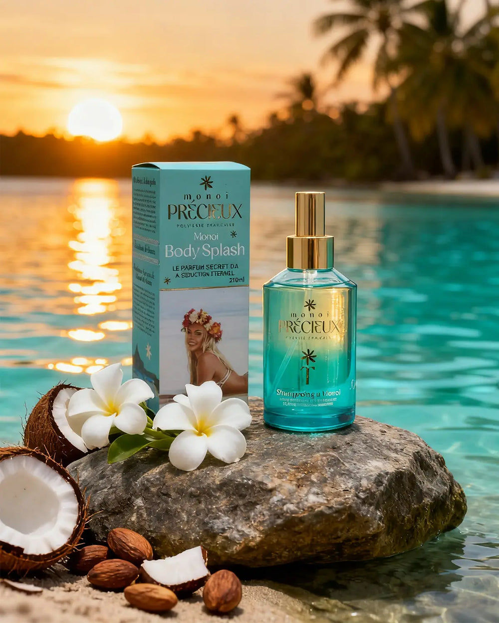 Body Splash Monoi Précieux – Fragrância Tiaré 200 ml LE PARFUM SECRET DE LA SÉDUCTION ETERNELL