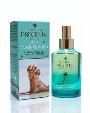 Kit Natal Monoi: Monoi Précieux Facial + Body Splash Monoi Tiaré (Brinde)